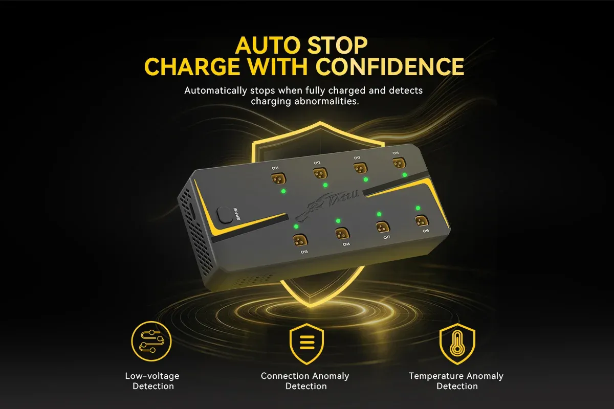 Automatic Stop and Built-In Protection Automatic Stop and Built-In Protection