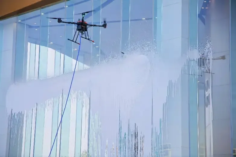 washing drone washing drone